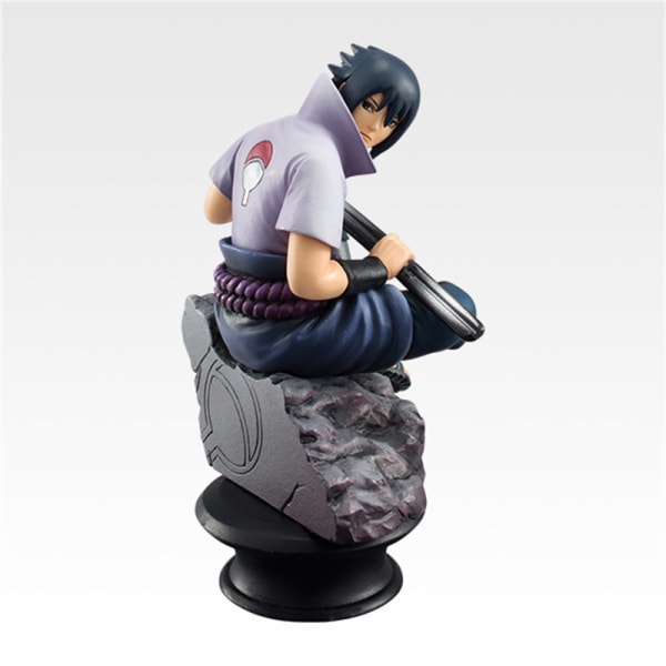 7CM Seks Karakterer Anime Model Dolls Figur Sasuke Gaara Kaka P1