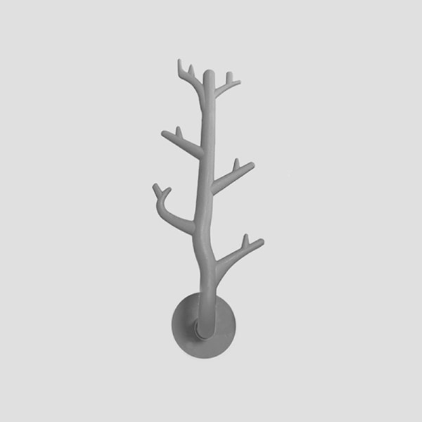 Nordic Branch Hook Wall Decor Avaimenpidin Organizer Säilytys Sti Gray