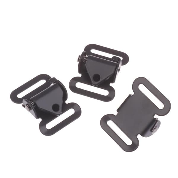 3PCS Utomhus Snabbkoppling Kamspänne Sling Spänne Fjäderbelastat 3PCS