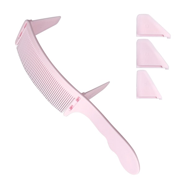 1PC Man Buet Positioneringskam Justerbar S Arc Design Profess Pink