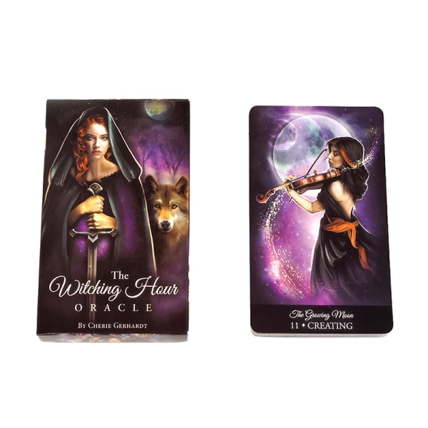 The Witching Hour Oracle Card Tarot Prophecy Divination Family