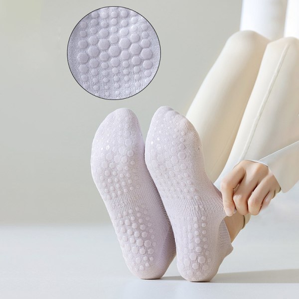 1Pari Naisten Pilates-sukat Selkänojaton liukumista estävä Hengittävä Jooga So A7
