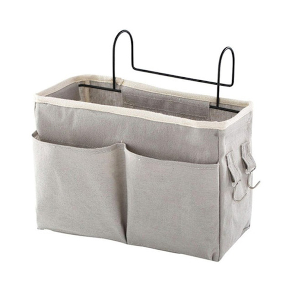 Caddy Hanging Organizer Sengeopbevaringspose til køje og sovesal R Gray