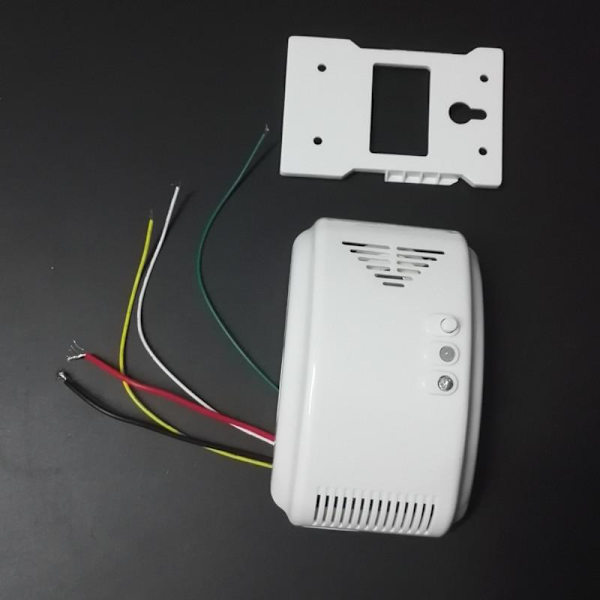 1 stk propan butan sensor 12V gassdetektor sensor LED blits Al