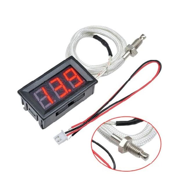 XH-B310 LED Digital Industriell Hög K-typ Termoelement Tempera Green