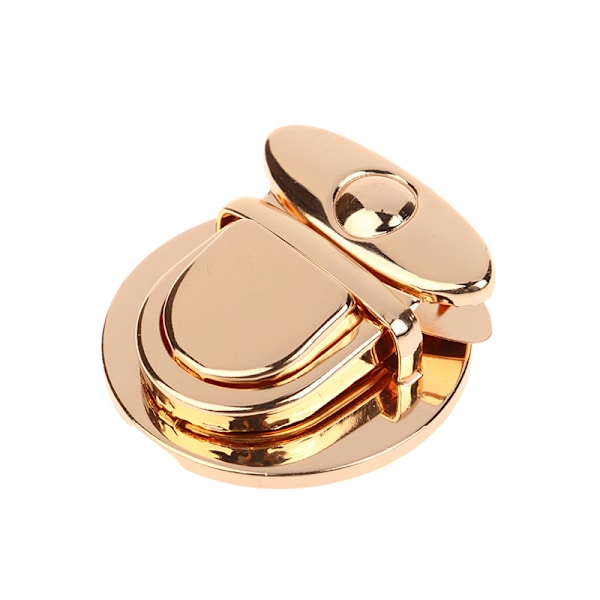 DIY Metal Lås Case Spänne Spänne För Handväskor Axelväskor Gold L