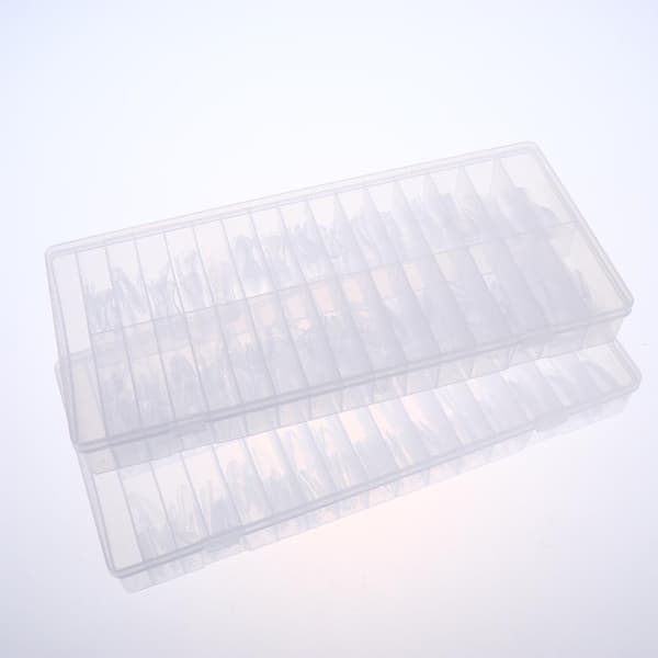 Sandwich Nails Dual Forms - 240 stk. negleforme til hurtige negle D