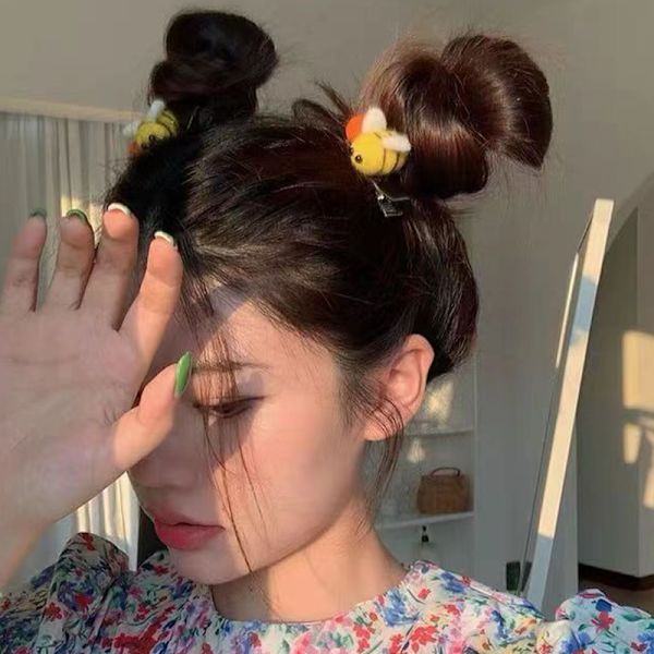 1kpl e sarjakuva mehiläinen hiusneula tytöille naisten hiusklipsit Hair Acc
