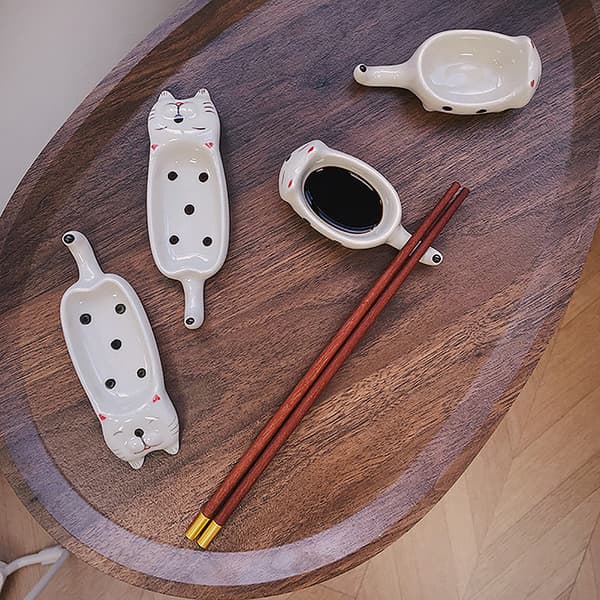 e Kat Keramik Småfad Mini Sennep Pesto Tomat Ketchup Soja A1
