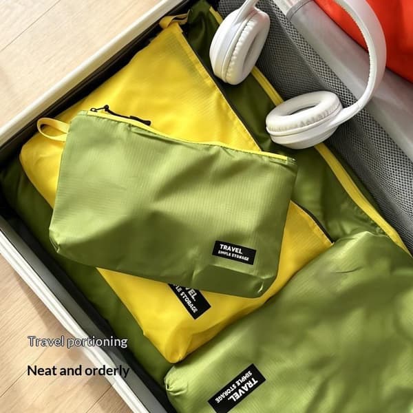 Vanntette reiseoppbevaringsposer Lett rivebestandig Fo Gray S