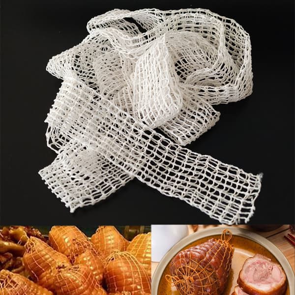5M Bomuld Kød Net Skinke Pølse Net Butcher's String Pølse Cas
