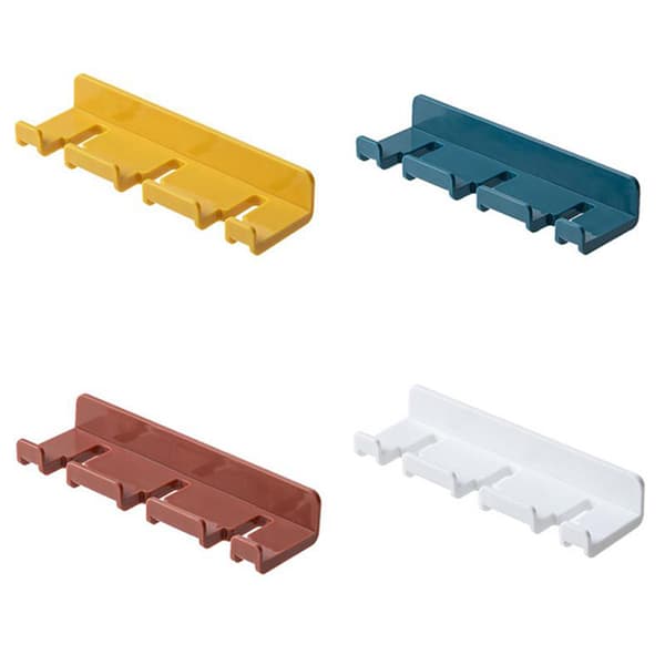 Baderomstilbehør Multicard Slot Holder Rack Tannbørste Orga White