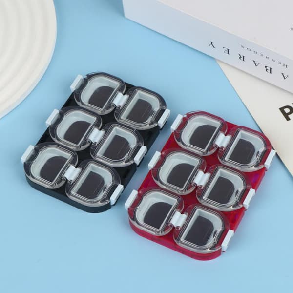 Förseglad vattentät magnetisk fiskekrok Utomhusfiskeutrustning Ac Rose red