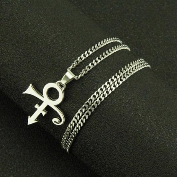 Prinssin muistomerkki Riipus Love Logo Steampunk Stainless St
