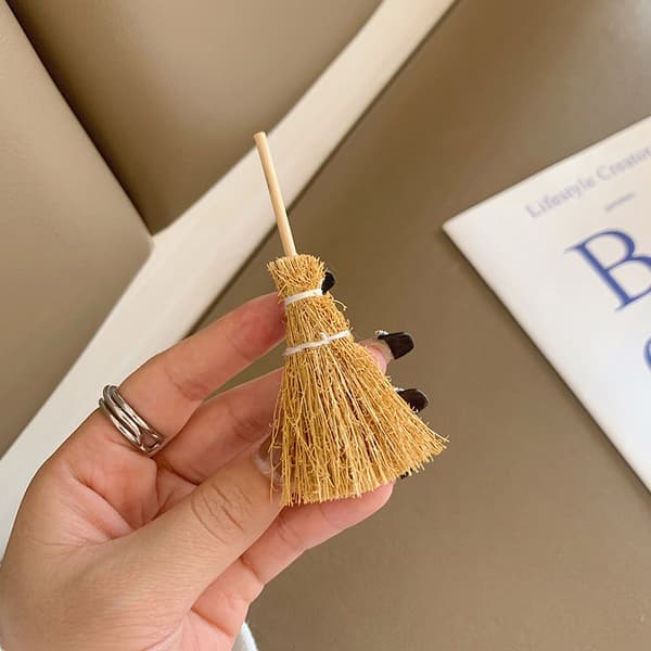 Mini Trækost Model Hårklemme Pin Til Kvinder Hårnåle Andenæb