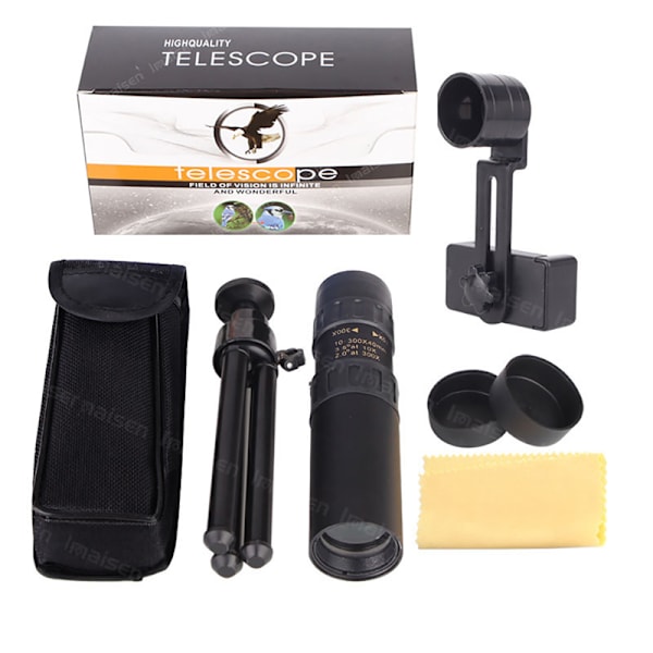 Monocular Kraftfull Kikare Professionellt långdistansteleskop B