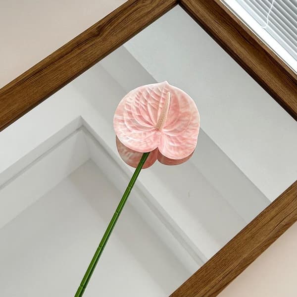 Kunstig blomst til dekoration, pynt, dekorativt blad A10