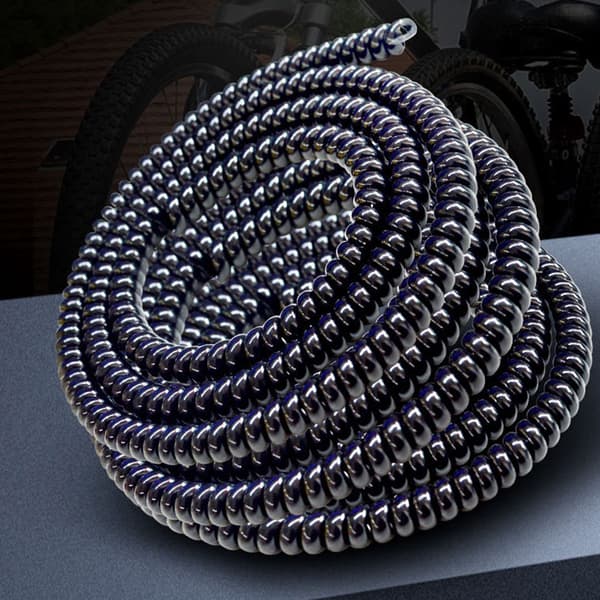 90 cm TPU Viklebeskyttelse Wire Kabel Spiral Winder Organizer