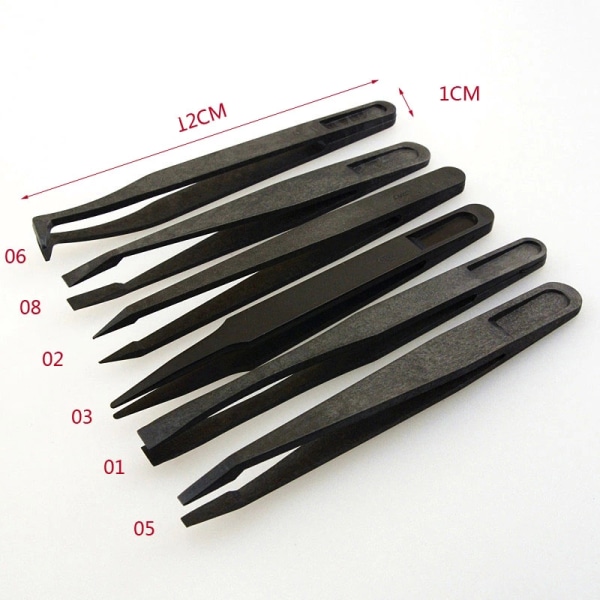 Type : Plastpincet Materiale: PPS+Fiberkompositplast 93306