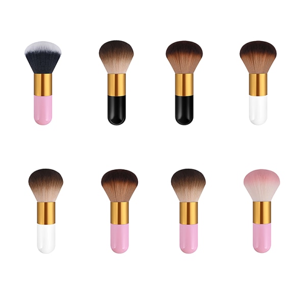 Suuret meikkisiveltimet Foundation Powder Face Blush Brush Soft Fa A1