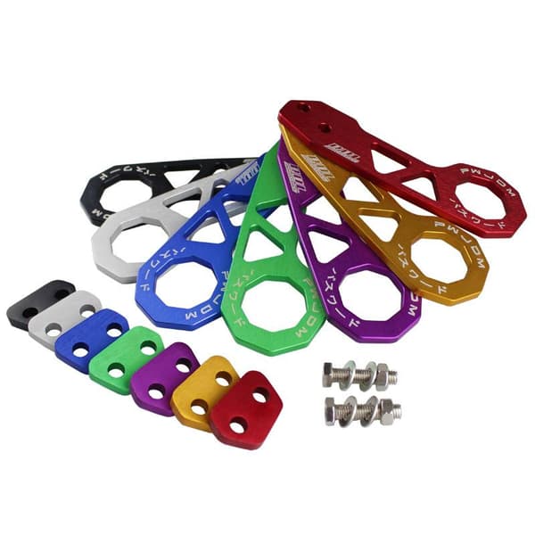 1 sæt racer-bagkrog i aluminiumslegering til Civ Purple