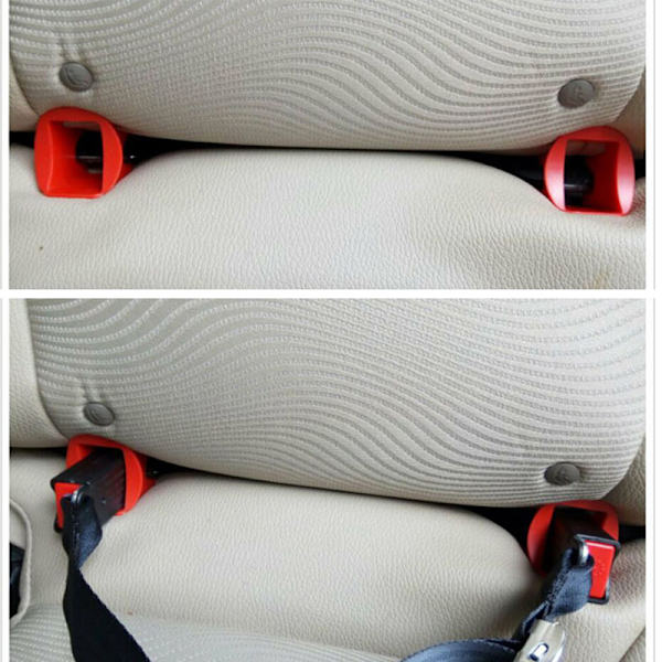 Spärrguide Säkerhetsstolar Allmänt Isofix-gränssnittsbältesspärr Red