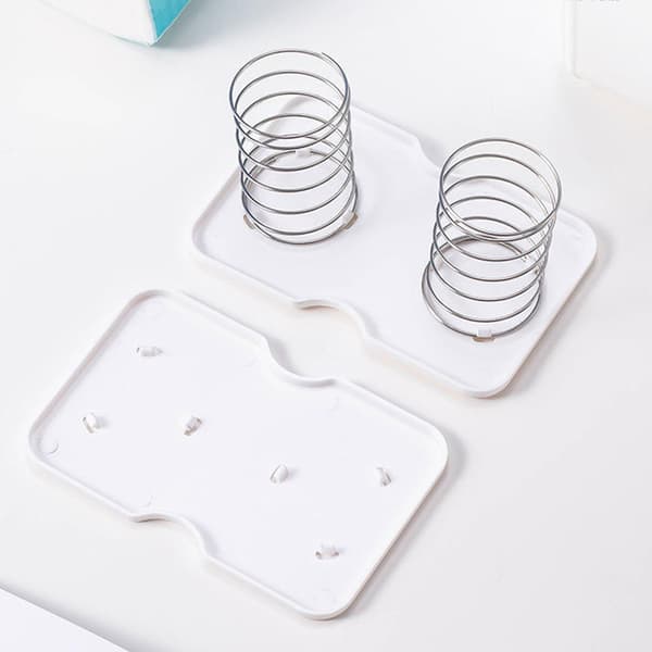 2 Stk Papir Bundstøtte Tissue Dispenser Spring Holder Lifti