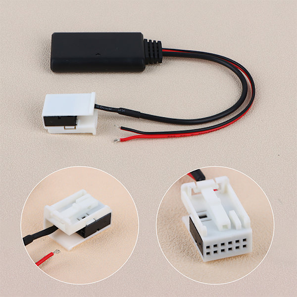 Auton Bluetooth moduuli Mini Radio Stereo Aux -kaapelisovittimelle Wi