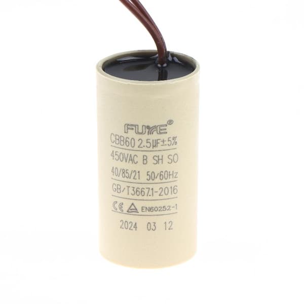 1/5 st 2/2,5/3uF CBB60 kondensator för cirkulerande vattenpump Han A 1pcs