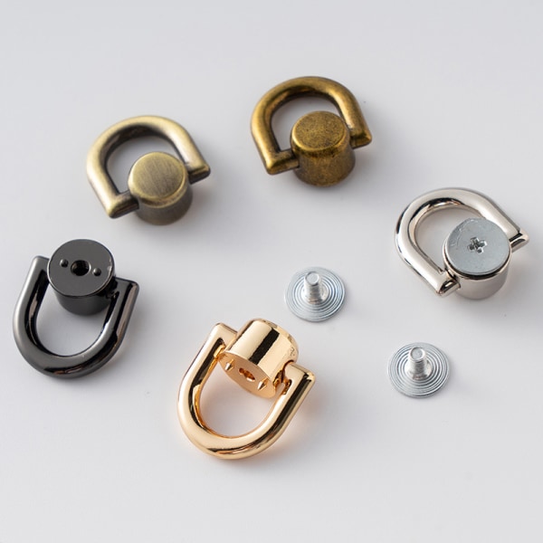 Metallveske Nagle Nail Spenne Studs Button Håndveske Beltehenger Le A5