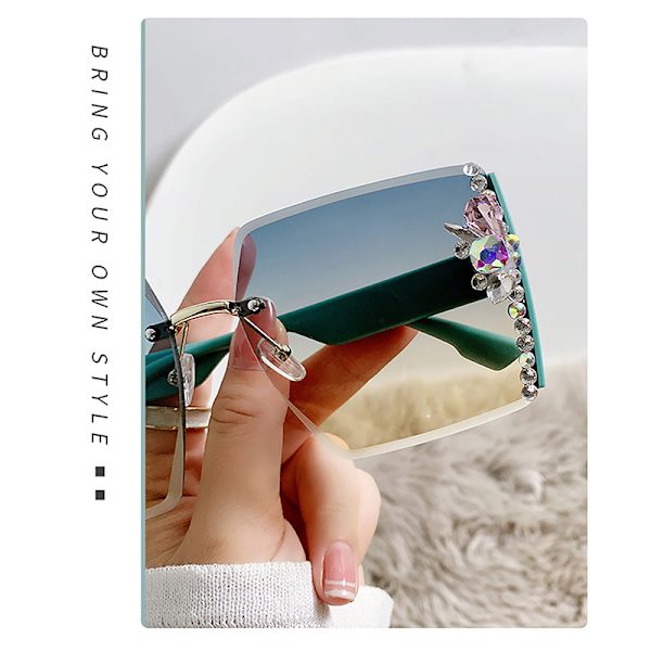Aurinkolasit Ylelliset Diamond Glasses Effect Lady Heart Linssit Aurinko A8