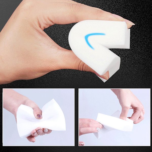 20 kpl Magic Sponge Eraser Melamiini Cleaner Kotitalouksien keittiö