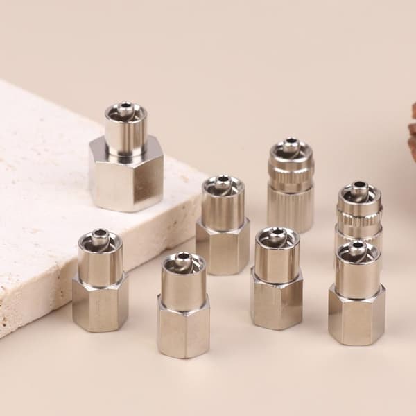 Luer-lukituspään annostelukoneen sovitin annosteluventtiilin liitin A2