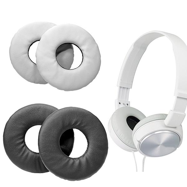 2st utbytesöronkuddar för WH-CH500 CH510 ZX330BT 310 V150 Black Flat