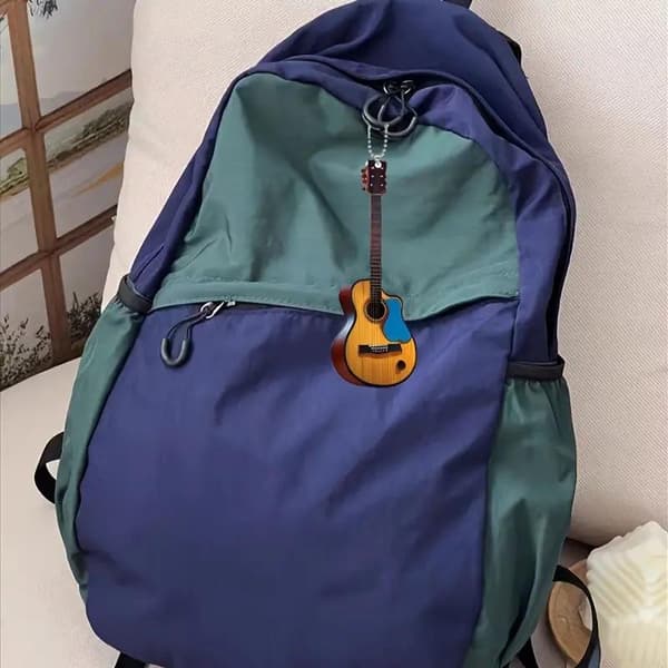 Mini Guitar Bakspejle Vedhæng Bilophængspynt Bil A2
