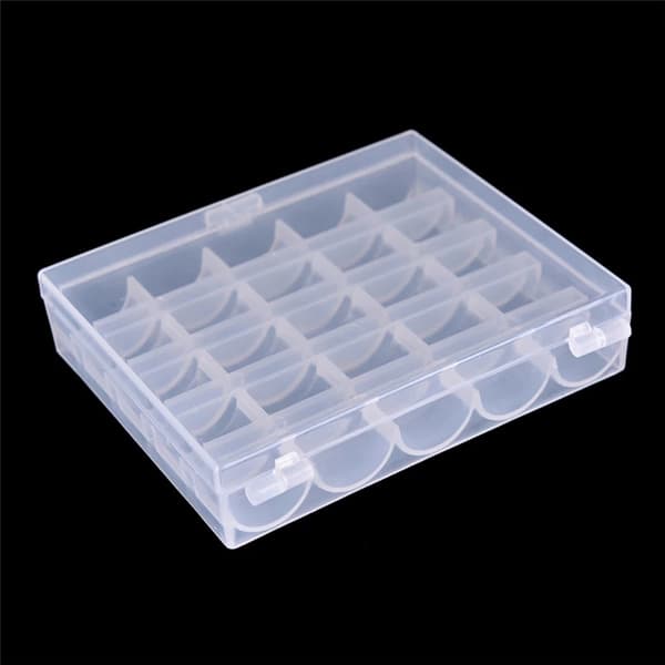 25 spoler Tomme spoler Sy hine Spolekasse Organizer Stora