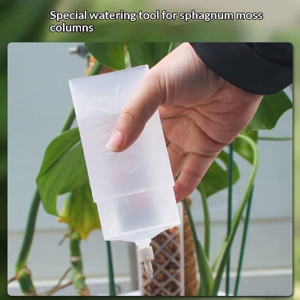D-formet selvvandende dryp plast justerbar flowhastighed mos H
