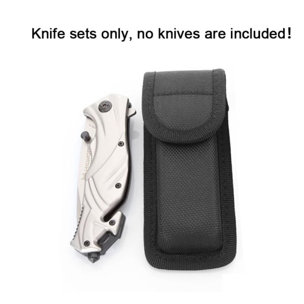 1kpl nylon taitettava työkalu Taskulamppu Belt Loop case Ba