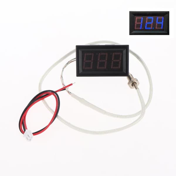 XH-B310 LED Digital Industriell Hög K-typ Termoelement Tempera Blue
