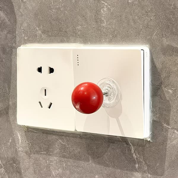 Joystick Ball Switch-klistremerke Kuleformet lysbryterforlenger A2