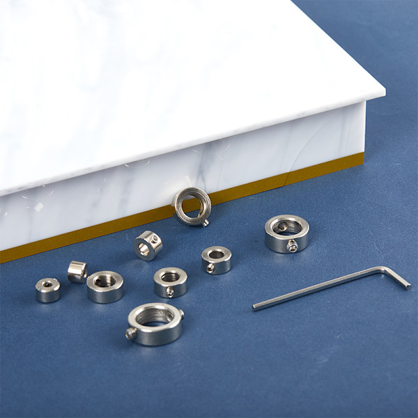 Trebearbeidingsverktøy Drill Limiter Dybde Stop Krager Ring Positio 4mm