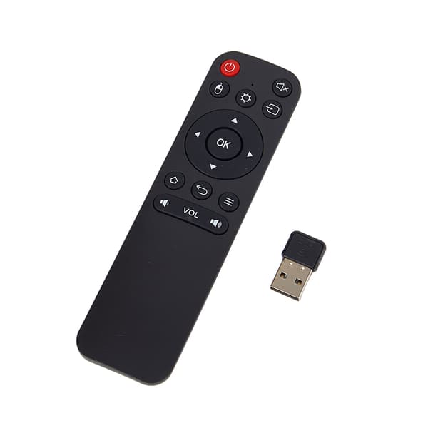 Universal 2.4G trådløs USB-mottaker TV-boks fjernkontroll for