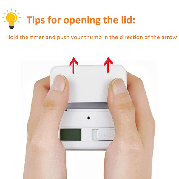 Gravity Sensor Flip Timer Responsive Cube Timer Urheiluajastin Ki 25-5-45-15