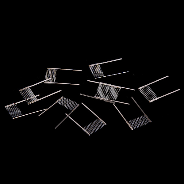 10 stk Rebuild Mesh Coil for 0,2ohm 0,15ohm Ni80 Meshed Wire Res 0.2Ω