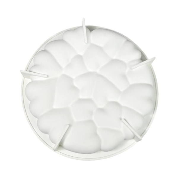 Romantisk hjerteformet silikonkakeform Valentinsdag Mousse