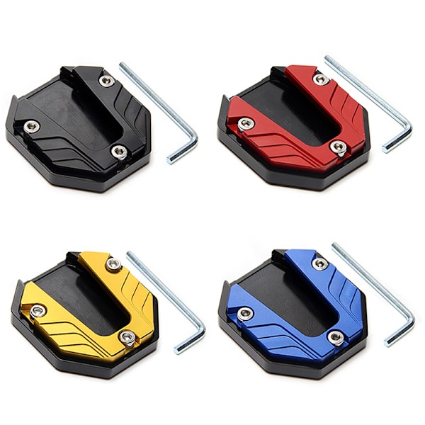 Skootteri Moottoripyörä Pyörän Kickstand Extender Jalka Side Stand Exte Blue