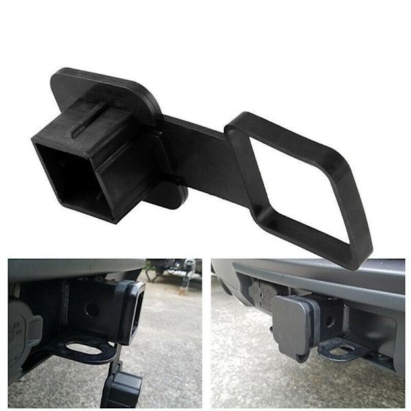 Auton perävaunun vetokoukun tulpan tulpan suojuksen suojuksen asennus cap Hi Black