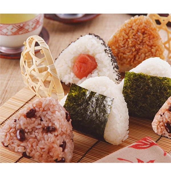 2 STK/1 Sæt Sushi Form Onigiri Rice Ball Bento Press Maker Form