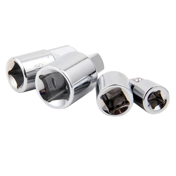 Kulelås Ratchet Socket Adapter Reducer Converter Set Tool Kit