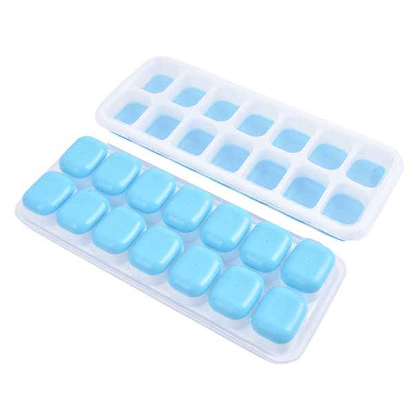Silikone isterningbakke Ices Jelly Maker Formbakker med låg til